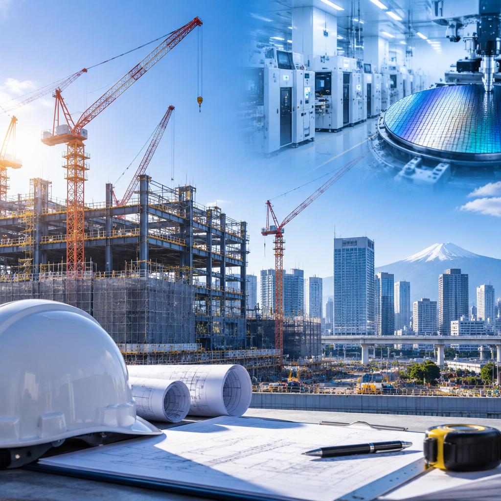 未経験から、半導体設備を支える技術者へ。東京の建設現場で、学びながら安定した未来を築こう。